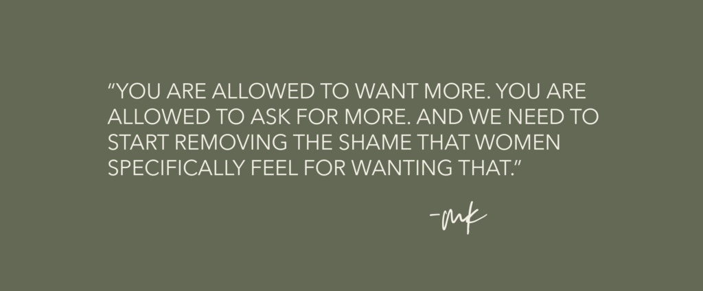 “You are allowed to want more. You are allowed to ask for more. And we need to start removing the shame that women specifically feel for wanting that.” - Michelle Knight Episode 7: Wanting More of The Beautiful Climb Podcast
