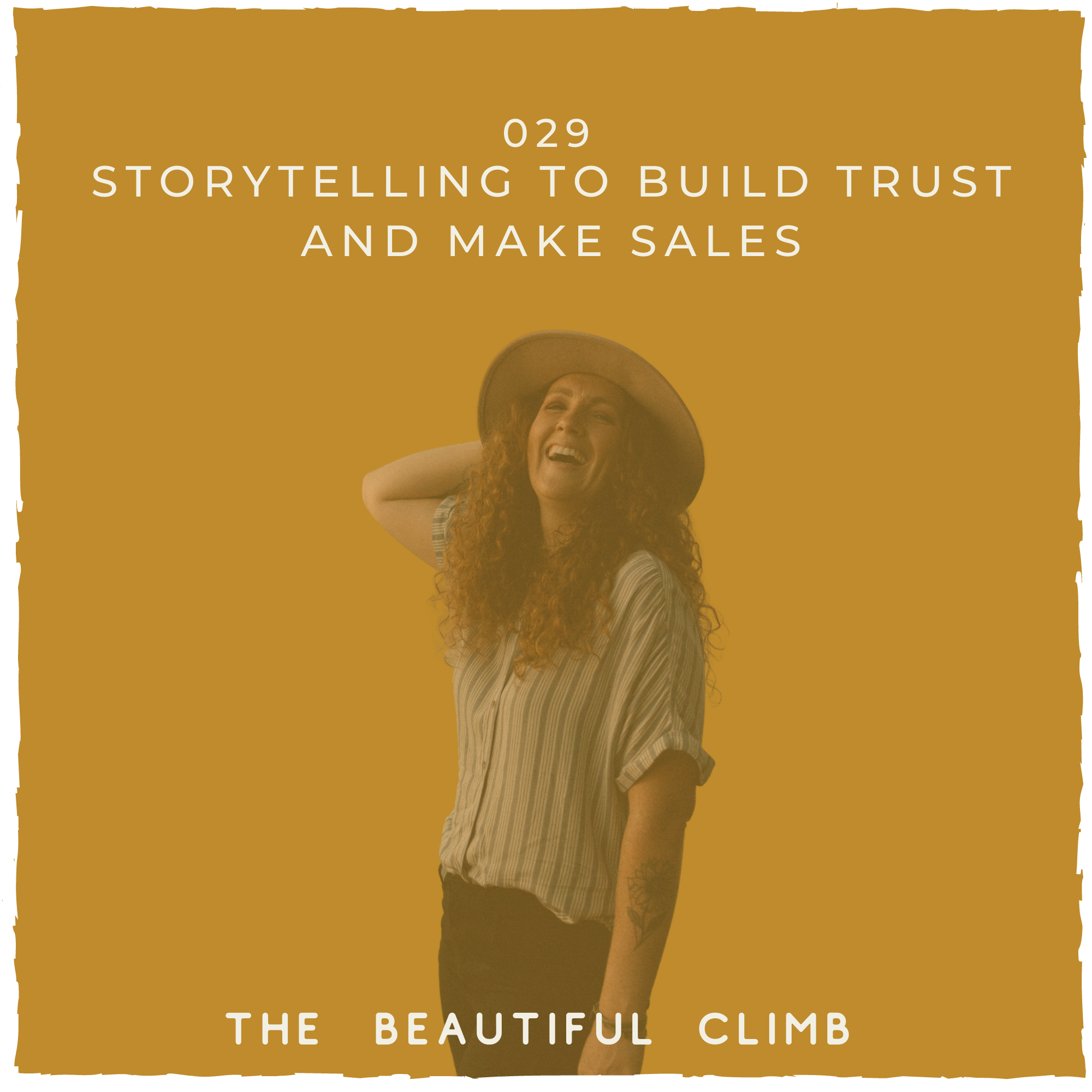 On episode 29 of The Beautiful Climb Podcast, Michelle Knight talks Sharing Story in Business to Build Trust | Michelle Knight Co.