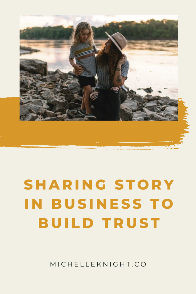 On episode 29 of The Beautiful Climb Podcast, Michelle Knight talks Sharing Story in Business to Build Trust | Michelle Knight Co. 